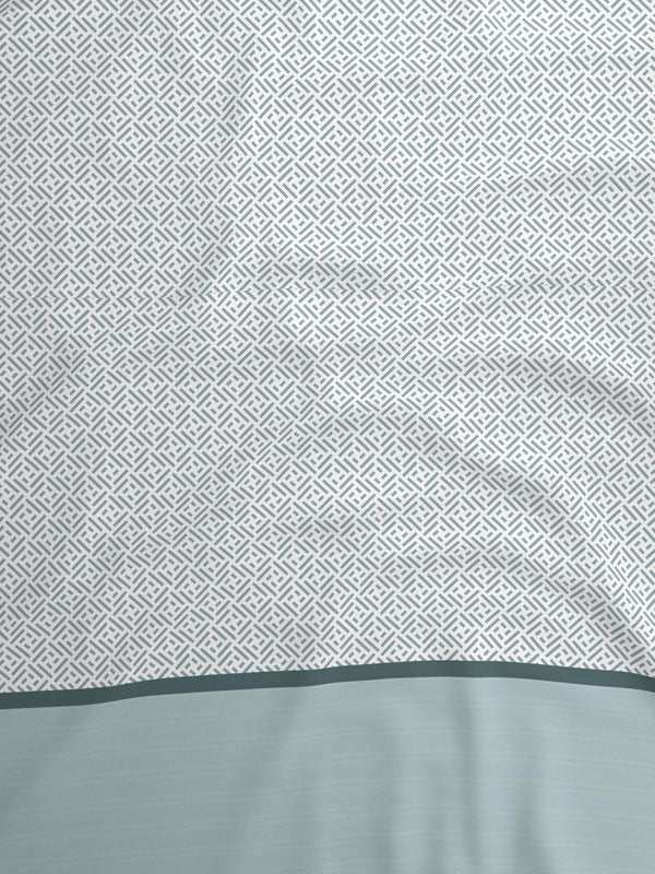 100% Cotton King Bedsheet Set, 180 TC Printed, Pristine Collection