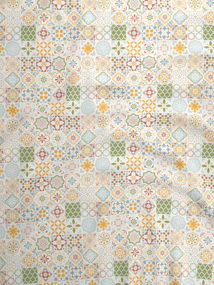 100% Cotton Double Bedsheet Set, 144 TC Printed, Lumina Floret Collection