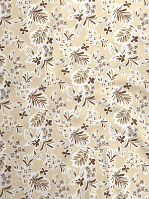 100% Cotton Double Bedsheet Set, 144 TC Printed, Lumina Floret Collection