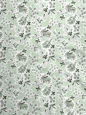 100% Cotton Double Bedsheet Set, 144 TC Printed, Lumina Floret Collection