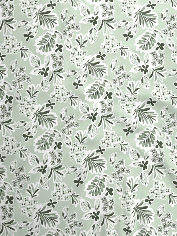 100% Cotton Double Bedsheet Set, 144 TC Printed, Lumina Floret Collection