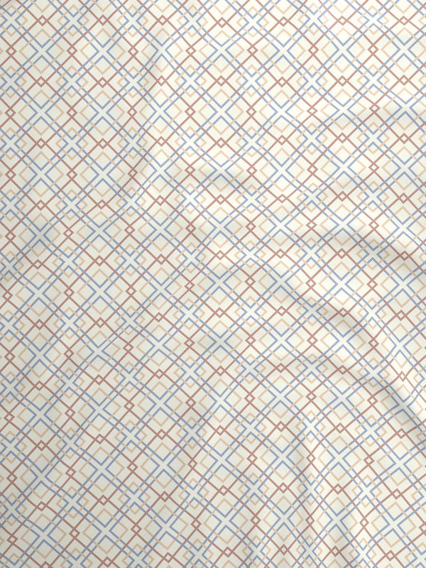 100% Cotton Double Bedsheet Set, 144 TC Printed, Lumina Floret Collection