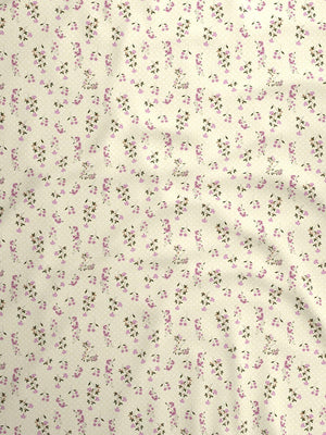 100% Cotton Double Bedsheet Set, 144 TC Printed, Lumina Floret Collection