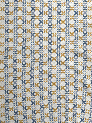 100% Cotton Double Bedsheet Set, 144 TC Printed, Lumina Floret Collection