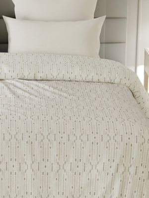 100% Cotton Double Reversible Comforter, 144 TC Printed, Lumina Floret Collection