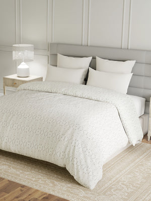 100% Cotton Double Reversible Comforter, 144 TC Printed, Lumina Floret Collection
