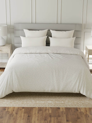 100% Cotton Double Reversible Comforter, 144 TC Printed, Lumina Floret Collection