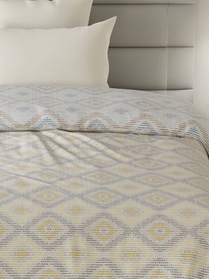 100% Cotton Single Reversible Comforter, 144 TC Printed, Lumina Floret Collection