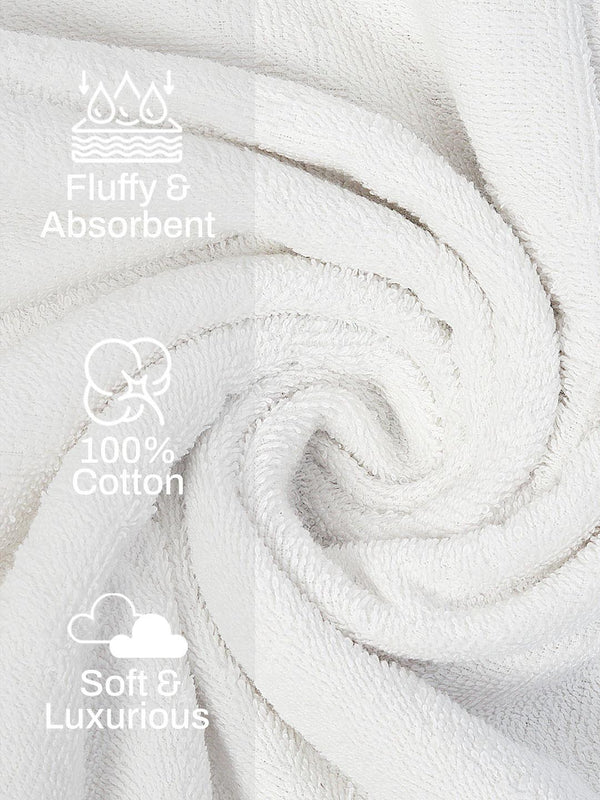 100% Cotton Gym Workout Towel, 380 GSM - Pack of 1