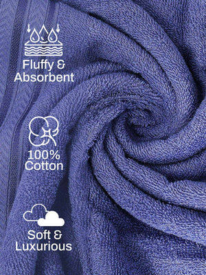 100% Cotton Gym Workout Towel, 380 GSM - Pack of 1