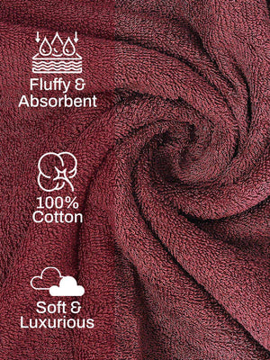 100% Cotton Gym Workout Towel, 380 GSM - Pack of 1