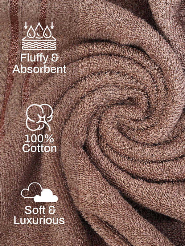 100% Cotton Gym Workout Towel, 380 GSM - Pack of 1