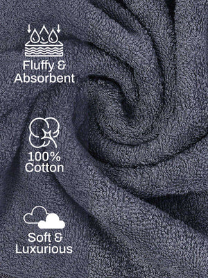 100% Cotton Gym Workout Towel, 380 GSM - Pack of 1