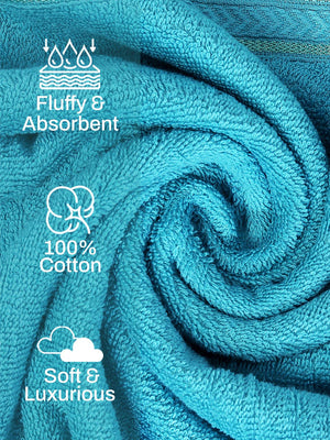100% Cotton Gym Workout Towel, 380 GSM - Pack of 1