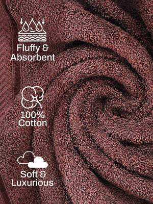 100% Cotton Gym Workout Towel, 380 GSM - Pack of 1