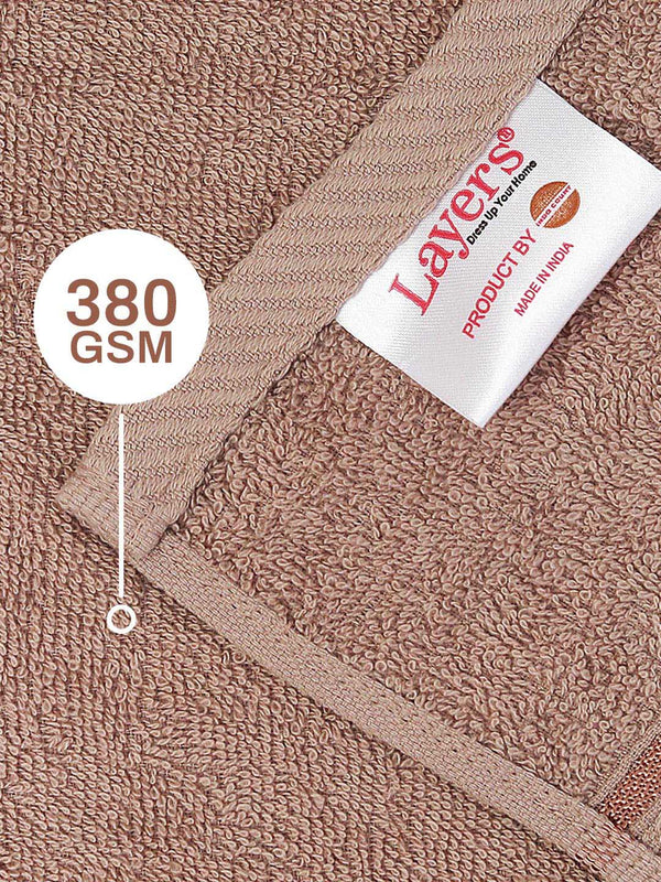 100% Cotton Bath Towel, 380 GSM, Pack of 1, True Care Collection
