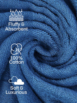 100% Cotton Bath Towel, 380 GSM, Pack of 1, True Care Collection