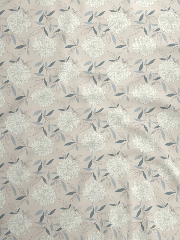 100% Cotton King Bedsheet Set, 120 TC Printed, Forever Collection