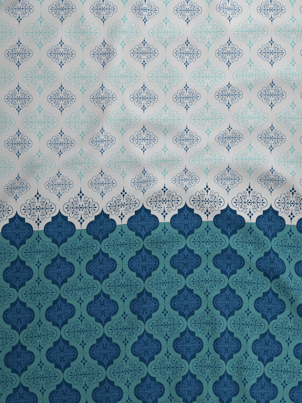 100% Cotton King Bedsheet Set, 120 TC Printed, Forever Collection