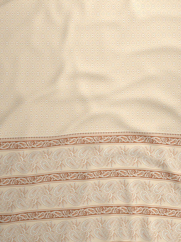 100% Cotton King Bedsheet Set, 120 TC Printed, Forever Collection