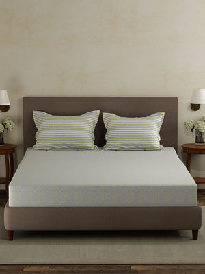 100% Cotton Double Bedsheet Set, 120 TC Printed, Forever Collection