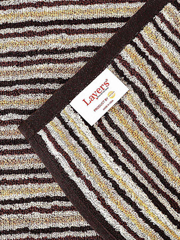 100% Cotton Bath Towel, 500 GSM, Pack of 1, Satrangi Collection