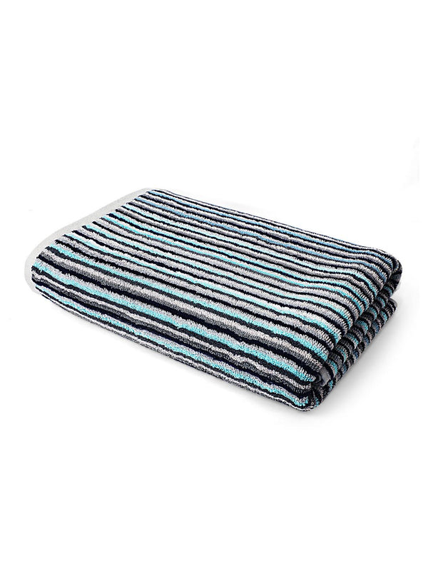 100% Cotton Bath Towel, 500 GSM, Pack of 1, Satrangi Collection