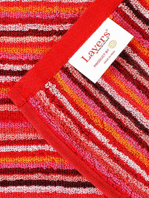 100% Cotton Bath Towel, 500 GSM, Pack of 1, Satrangi Collection