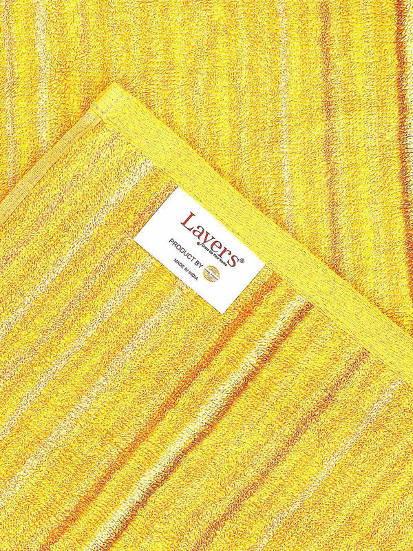 100% Cotton Bath Towel, 500 GSM, Pack of 1, Satrangi Collection
