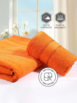 100% Cotton Towel Combo, 380 GSM, Jashn Collection (1 Bath Towel & 2 Hand Towels)