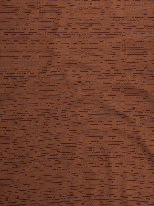 Brown fabric with a subtle pattern