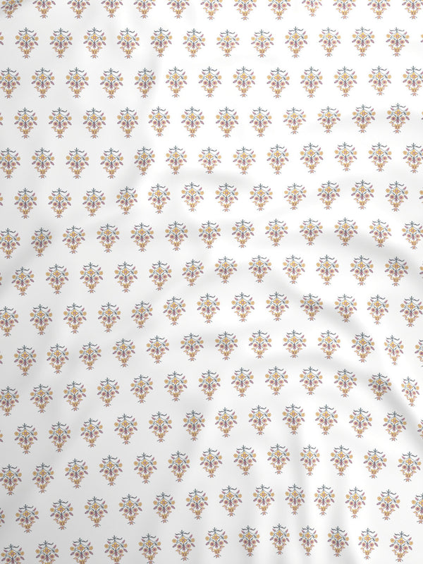 100% Cotton King Bedding Set, 144 TC Printed, Lumina Floret Collection