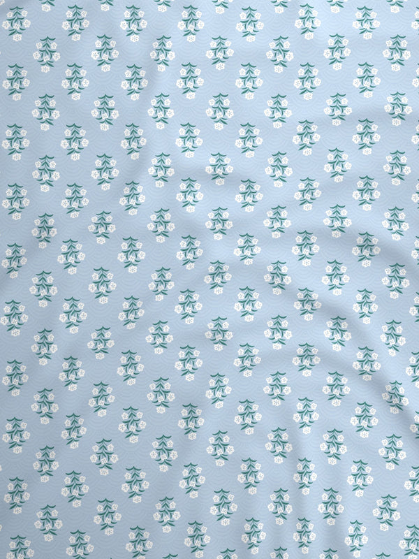 100% Cotton King Bedding Set, 144 TC Printed, Lumina Floret Collection