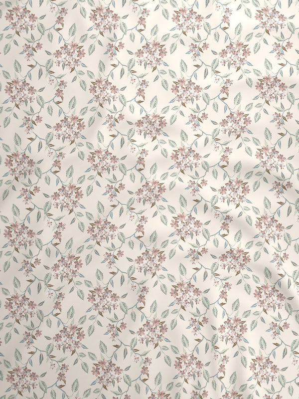 100% Cotton King Bedding Set, 144 TC Printed, Lumina Floret Collection