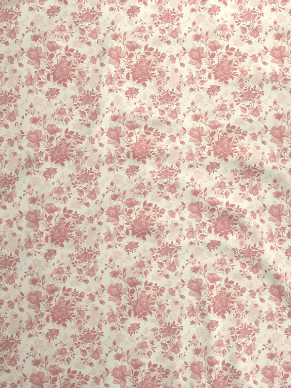 100% Cotton King Bedding Set, 144 TC Printed, Lumina Floret Collection